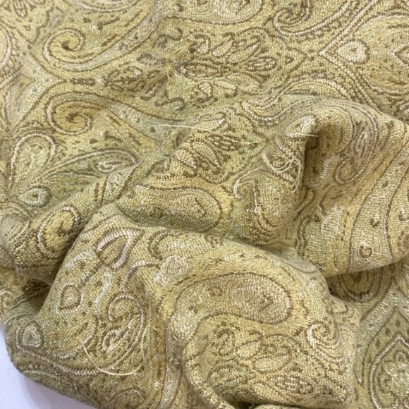 Chic Yellow Paisley Wrap - Picture 10 of 11